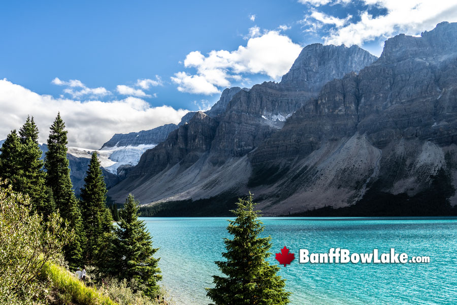 Banff Bow Lake in April